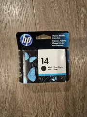 HP 14 Black Ink Cartridge C5011D Officejet 7110 7130 7140 Exp 12/2013 New Sealed