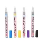 12 Colors Nail Art Pens Set Quick Dry Portable Long Lasting Nail Painting Dr NOW