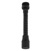 Tycner Black Kitchen Tap Aerator Flexible Nozzle Sprayer Faucet Spout Extension 22mm 24mm