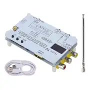 Analog TV Signal Transmitter Home Analog TV Transmitter OLED Display w/ Antenna