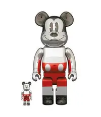 在飛比找Yahoo!奇摩拍賣優惠-全新 Bearbrick 400% + 100% Disne