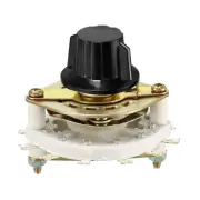 Band Selector Rotary Switch(w Knob), 2P5T 2 Pole 5 Throw, 1 Deck