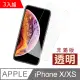 iPhoneX iPhoneXS 透明 高清 非滿版 鋼化膜 手機 保護貼 3入組