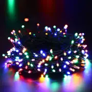 52m 500LED Solar String Lights Outdoor Festoon Party Garden Decor -Milticolor