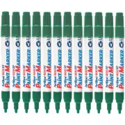 NEW Box 12 Artline 400 XF Paint Marker Bullet Tip 2.3mm Green 400XF Markers