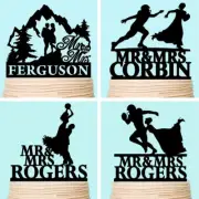 Sports Wedding Cake Topper Personalised Funny Ball Cakes Decorations