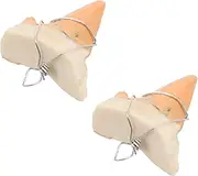 [EXAOMBLE] Polished Shark Tooth Charms Cool Boys Necklace Memento for Outdoor Rafting Sailing Adventures