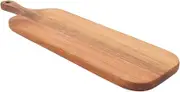 Gatuida Wood Charcuterie Board with Handle Wooden Cutting Board for Kitchen for Appetizers Bread Compact Design for Outdoor Events Smooth Surface for Easy Cleaning