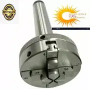 4 Jaw 2-1/2" 65mm Self Centering Mini Lathe Chuck & MT1 Drawbar - M6 x 1