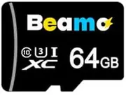 Beamo Preloaded 64 Bit Raspberry Pi OS U3 Class 10 64GB MicroSD Card Compatible with All Raspberry Pi Series 5, 500, 400, 4B, 3B, 3B+, 3A+, Zero 2 W, CM, Great for Easy Raspberry Pi OS Setup
