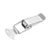 304 Stainless Steel Spring Loaded Toggle Latch Catch Clamp Hasps, 110mm Length
