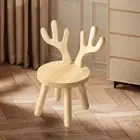 Kids Chair Kids Ottoman Wood Stool Kids Furniture Change Shoe Stool Step Stool