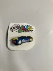 Snazzy Michael Car Crocs shoe Name charm