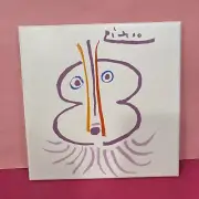 An exclusive PABLO PICASSO, SIGNED “PRIAM” WALL TILE, (1881-1973), Spain