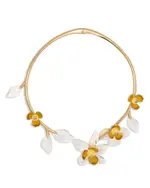 kate spade new york Bright Orchid Statement Collar Necklace, 6.5