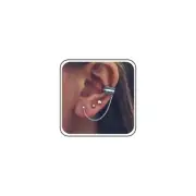 Vintage Tiny Ball Ear Climber Earrings Tassel Chain Wrap Crawler Earrings Wide H