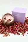 Rose Magnolia & Vanilla Candles - 11.6Oz, 40 Hour Burn Time, Coconut Shell
