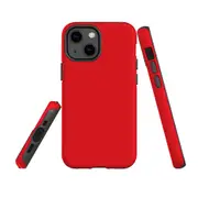 For Apple iPhone 13 mini Case, Armour Back Cover, Red