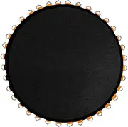 Trampoline Replacement Jumping Mat Outdoor Round Overall Diameter 216cm for 8Ft Trampoline with 48 Springs (Spring Not Included)