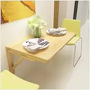 Wall Mounted Drop Leaf Folding Desk for Small Spaces Compact Computer Table with Fold Away Design Modern and Space Saving Furniture (Multiple