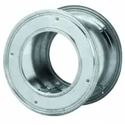 (1)-4" Galv Type B Adjustable Gas Furnace Stove Flue Pipe Wall Thimble 4RV-WT