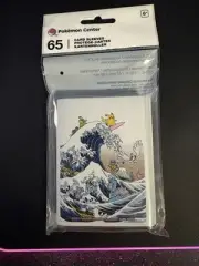 Pokemon Center Pokemon TCG Great Wave Pikachu & Friends Card Sleeves 65