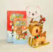 Tokidoki x Pop Mart Unicorno Xmas Chaser Luge Mini Figure