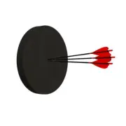 2Pcs EVA Arrow Target Foam Board Removable Practice Lightweight Arrow Target