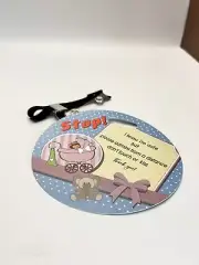 Don't Touch Baby Sign For Car Seat Do Not Touch Stroller Sign Pack Baby Elephant