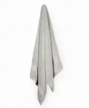 Ardor St Regis Collection 80x160cm Bath Sheet Soft Cotton Bathroom/Toilet Silver