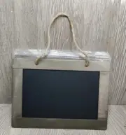 Metal framed chalkboard Hanging 5 in X 7 in Crafting Table top Decor Lot Of 8