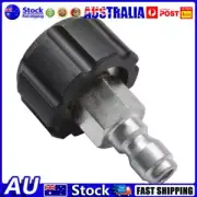 AU 1/4 Quick Connect Male to M22 14 15 Female Adapter for Pressure Washer