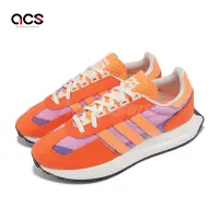 在飛比找Yahoo奇摩購物中心優惠-adidas 慢跑鞋 Retropy E5 男鞋 橘 紫 B