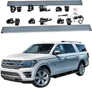 BJOHQ Electric Running Boards Compatible for Ford Expedition 2018-2025, SUV, Off-Road & Pickup Trucks - Retractable Truck Steps & Nerf Bars