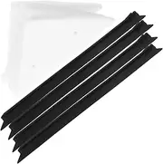 ETHZZLE 1 Set Replacement Flexible Squeegee Strip Shower Squeegee Replacement Blade Squeegee Refill Blades Rubber Window Squeegee Refills Sponge Cloth