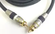 Belkin Synapse Gold Plated 6 FT. Audio RCA Male Plug Cable Interconnect