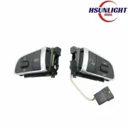 New R&L Steering Wheel MFSW Control Switch Button for Audi 2008-2014 A5 2DOOR (for: Audi)