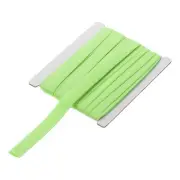 1/2 Inch Double Fold Bias Tape Continuous Bulk Bias Tape(Green 6 Yards)