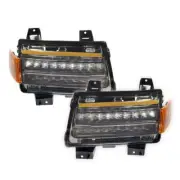 Quake LED QTE1023 Smoked Fender Light w/ Sequential Turn & Marker for Jeep (for: Jeep)
