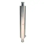 HFS(R) 2" X 36" Stainless Sanitary Dewax Chamber Fits Tri-Clamp Ferrule Flange