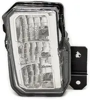 Fog Lights Car Flashing Car LED Fog Light Auto Driving Lamp Front Bumper Fog Lamp For Subaru For Forester SK 2019 2020 2021 Fog Light Lamp Assembly(Smoke Right side)