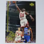 ~MICHAEL JORDAN/麥可·喬丹~黑耶穌/空中飛人 1995年飛天灌籃UD.MJ籃球卡