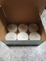 PartyLite Tea Light Candle Set Of 6 Winter Solstice