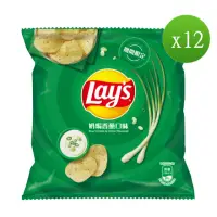 在飛比找momo購物網優惠-【Lay’s 樂事】樂事奶焗香蔥口味洋芋片28g/12包