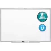 Quartet Classic Series Nano-Clean Dry Erase Board, 36 x 24, Silver Frame QRTSM53