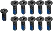 GinTai 11PCS (10 Long 1 Short) Black Lower Bottom Base Cover Case Screws for ASUS Chromebook CX1400