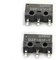 OMRON Qty 2 D2F-01F-T Micro Switch Microswitch for Razer Logitech Apple Mouse
