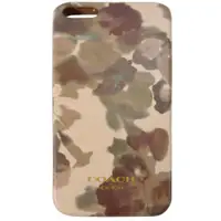 在飛比找ETMall東森購物網優惠-COACH 塗鴉 iPhone 5 手機保護殼(褐灰)