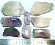 940 Gram Kunzite Transparent Terminated Crystals From Kunar mine Afghanistan