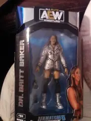 2021 ALL ELITE WRESTLING~AEW~SERIES 1~DR. BRIT BAKER # 4~UNMATCHED COLL~NIB FIG